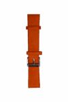 Bracelet Watch Simili Cuir 20mm-Orange