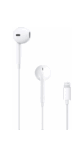 Écouteurs filaires pour iPhone avec une boutton intégrée pour contrôler la musique, les appels téléphoniques et le volume