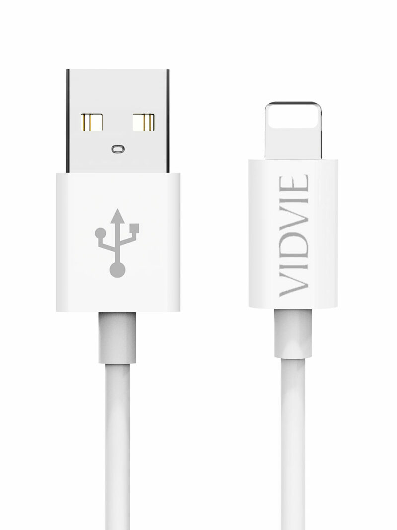 Vidvie Cable USB - Lightning Compatible IPhone CB411i Haute Qualité 2.1A