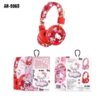 Casque Bluetooth Hello Kitty Rouge