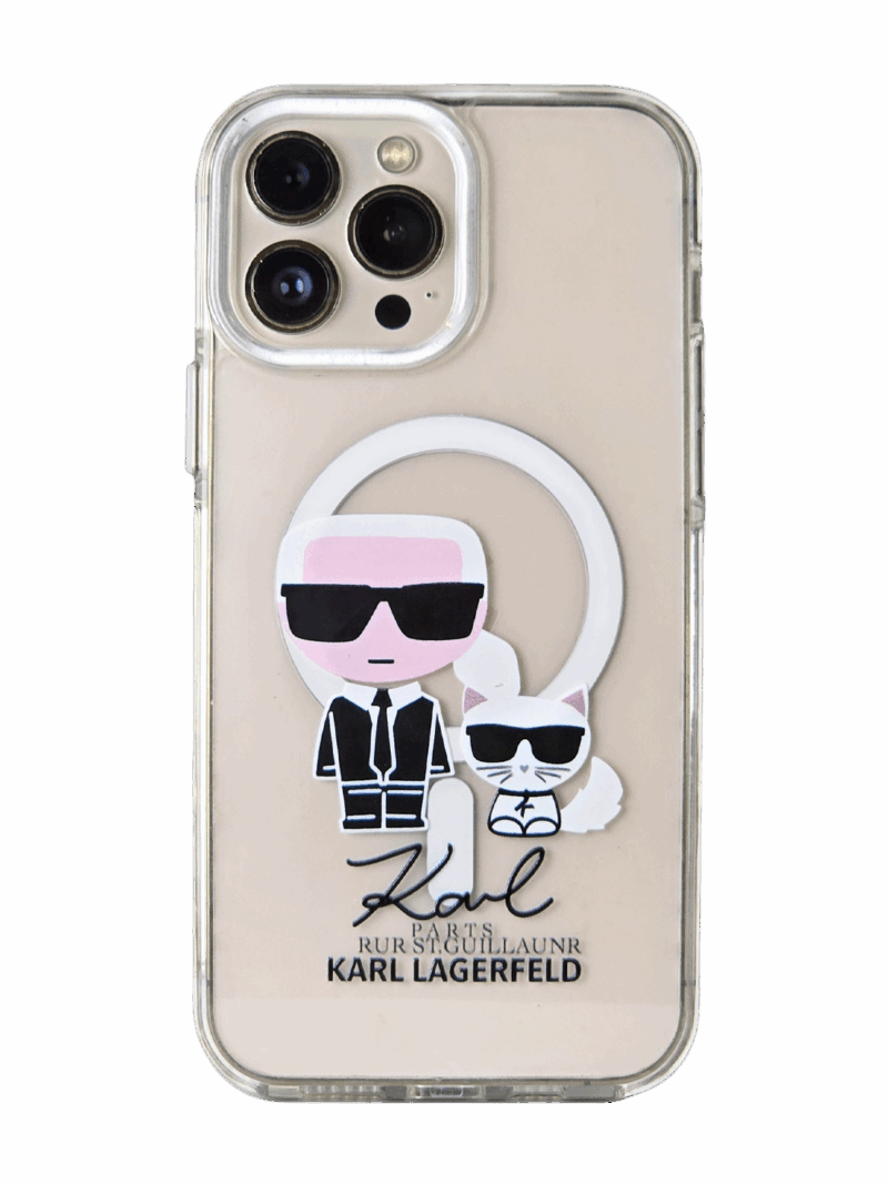 Coque Karl Lagerfeld Transparente